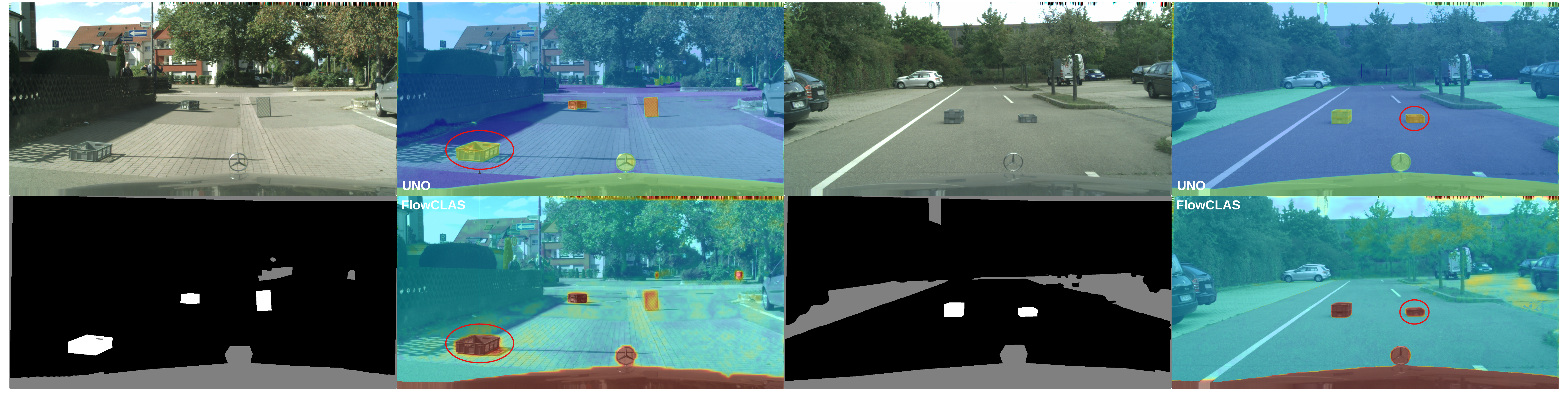 Road anomaly segmentation from the Fishyscapes Lost and Found dataset